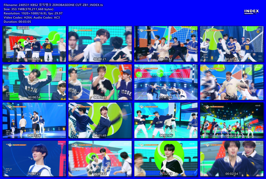 240531 KBS2 뮤직뱅크 ZEROBASEONE CUT