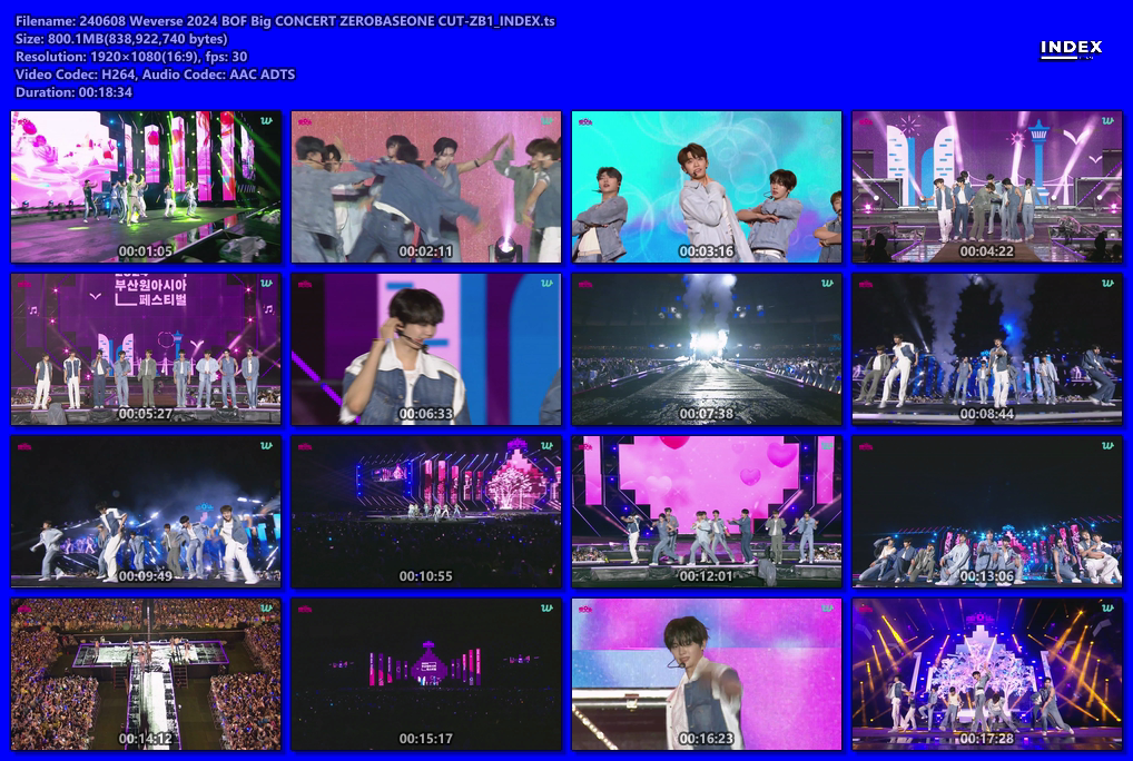 240608 Weverse 2024 BOF Big CONCERT ZEROBASEONE CUT